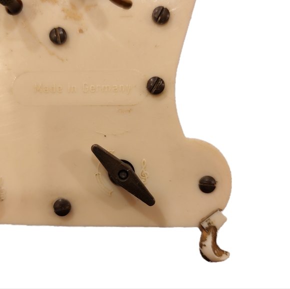 Vintage Reuge Swiss Musical Movement Alarm Clock Made in Germany - Picture 7 of 12